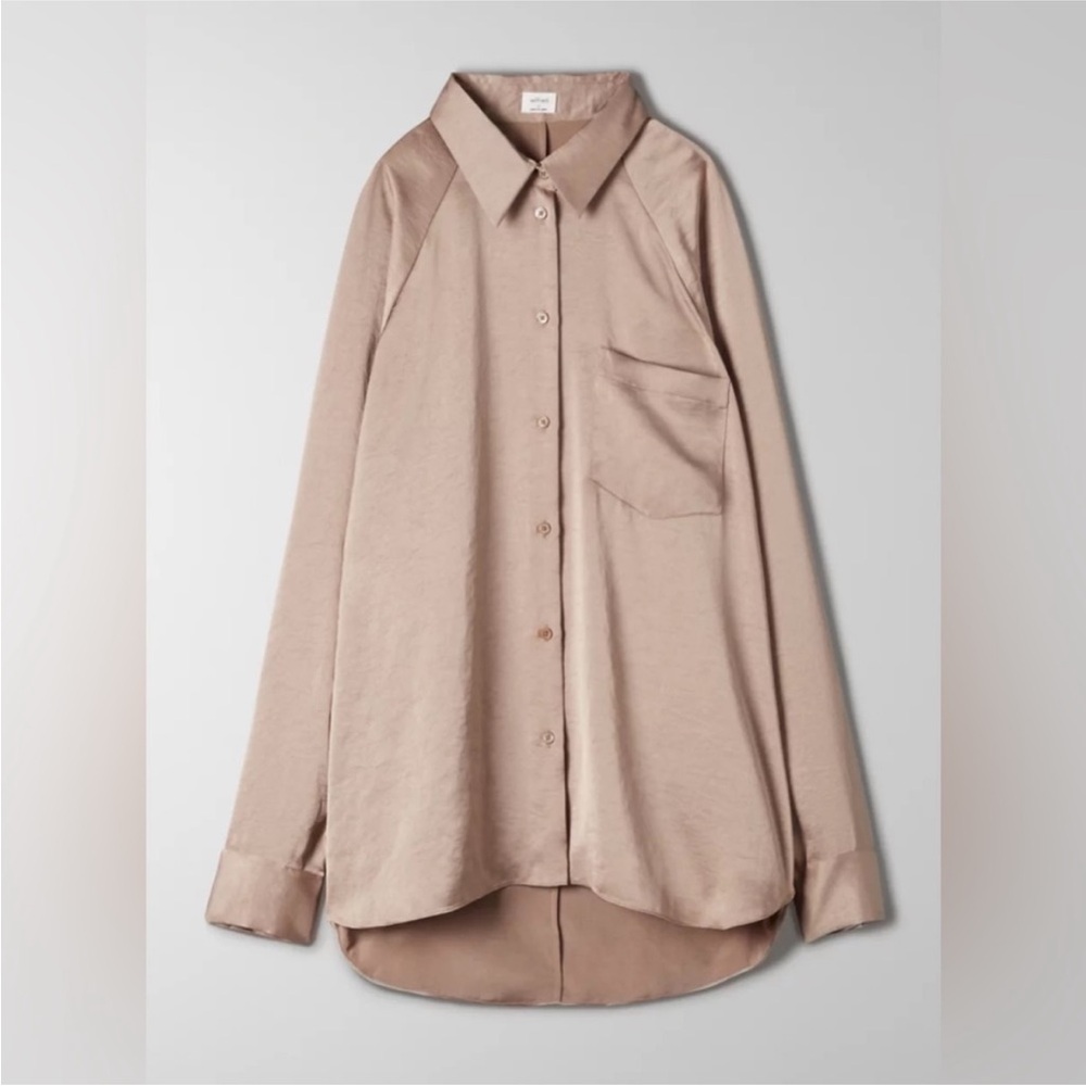 Wilfred Soft Pink relaxed fit shirt